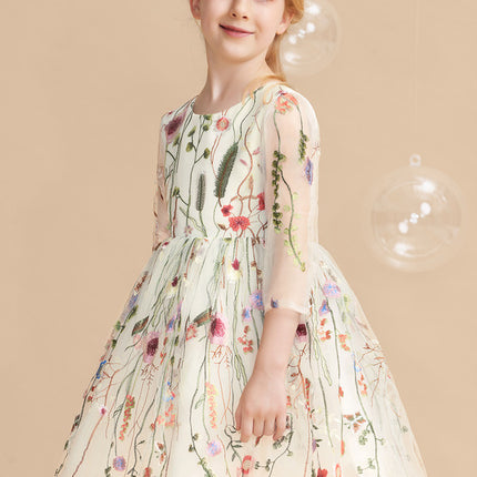 Robe Ceremonie Imprimee