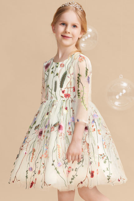 Robe Ceremonie Imprimee