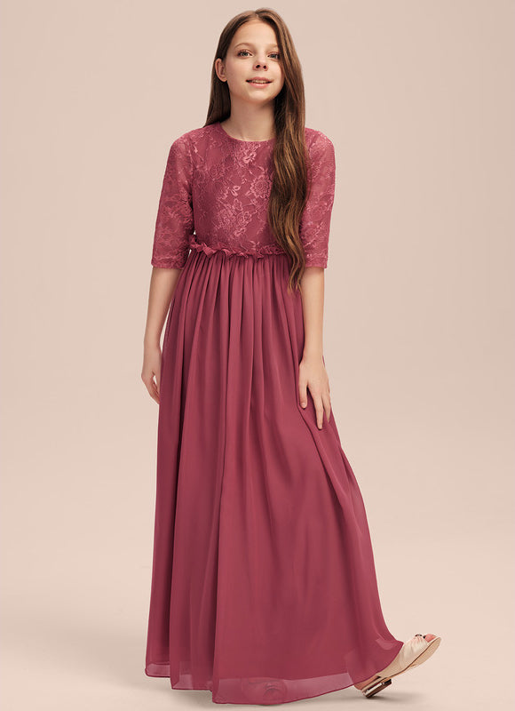 Robe Cérémonie Longue Plissée - gallery 1