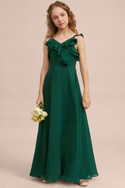 Robe Cérémonie Longue Vert Deau - gallery 2