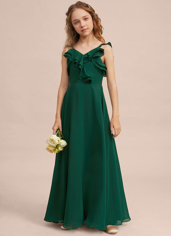 Robe Cérémonie Longue Vert Deau - gallery 2