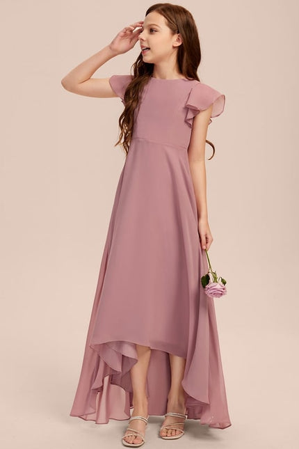 Robe Cérémonie Mousseline Marine - gallery 7