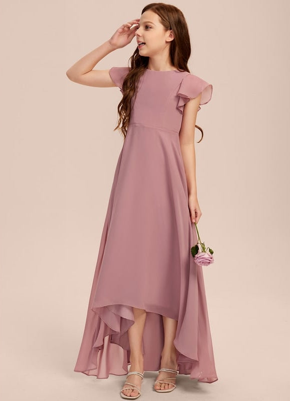 Robe Cérémonie Mousseline Marine - gallery 7