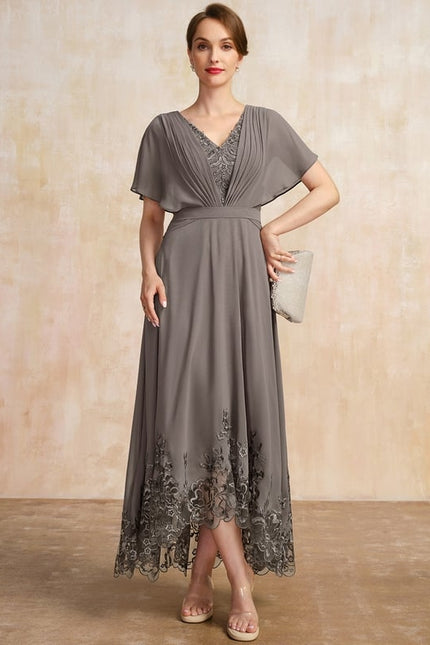 Robe Cérémonie Vaporeuse Dentelle - gallery 2