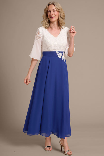 Robe Bleu Roi Ceremonie - gallery 3