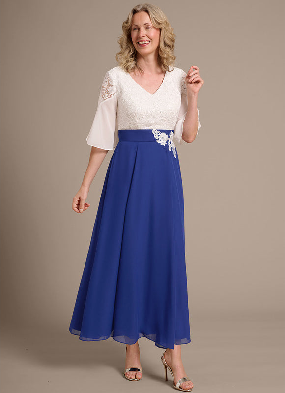 Robe Bleu Roi Ceremonie - gallery 3