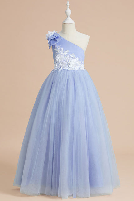 Robe Cérémonie Bleu Pastel Élégant