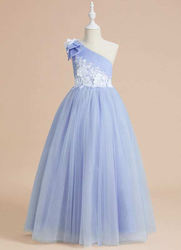 Robe Cérémonie Bleu Pastel Élégant