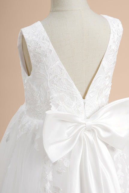 Robe Cérémonie Enfant Mariage Élégante - gallery 6