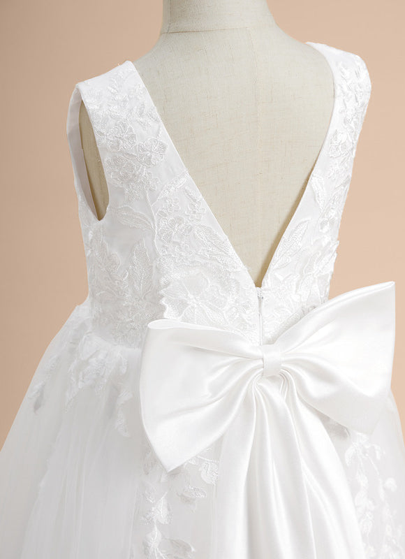 Robe Cérémonie Enfant Mariage Élégante - gallery 6