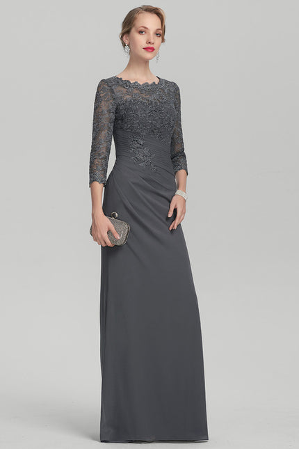 Robe Cérémonie Gris Élégant - gallery 2