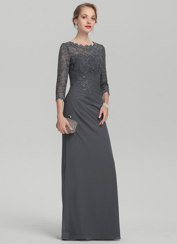 Robe Cérémonie Gris Élégant - gallery 2