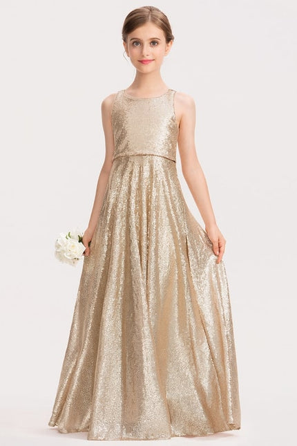 Robe Cérémonie Pailletée Longue