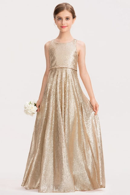 Robe Cérémonie Pailletée Longue