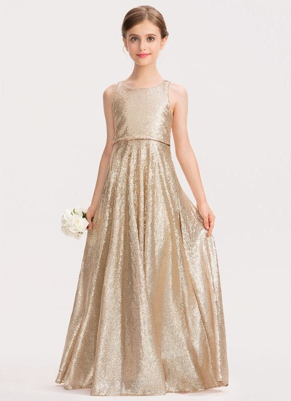 Robe Cérémonie Pailletée Longue