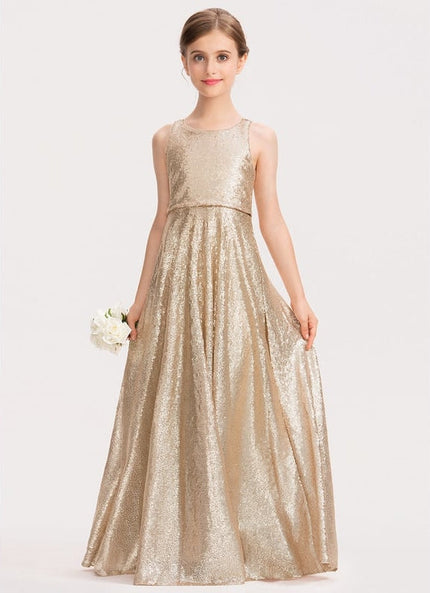 Robe Cérémonie Pailletée Longue
