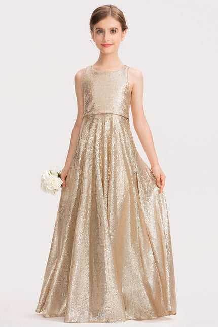 Robe Cérémonie Éclat Doré