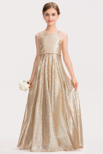 Robe Cérémonie Éclat Doré