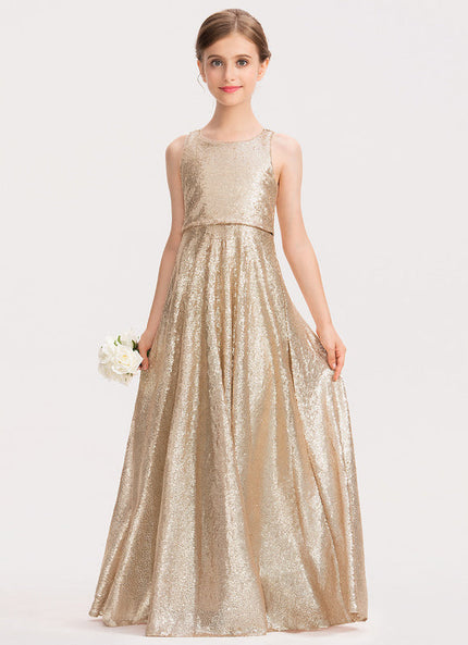 Robe Cérémonie Éclat Doré