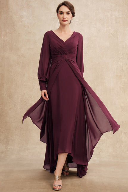 Robe Cérémonie Veste Asymétrique Chic
