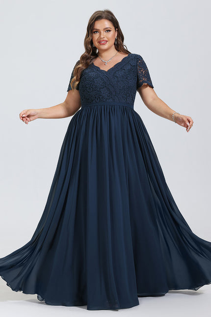 Robe Cérémonie Longue Rose Élégante - gallery 5