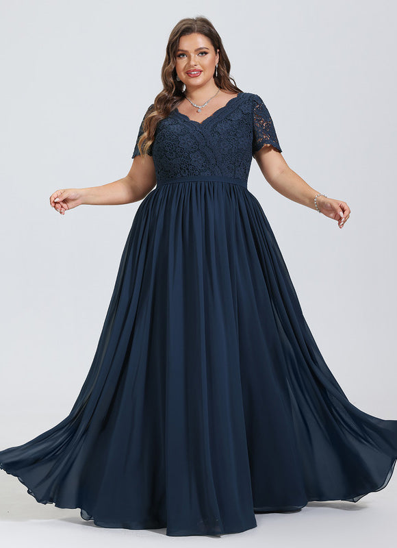 Robe Cérémonie Longue Rose Élégante - gallery 5
