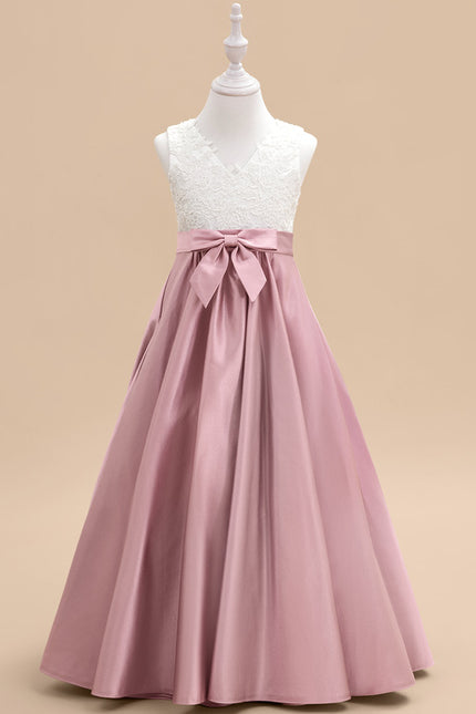 Robe Cérémonie Mariage Satinée - gallery 1