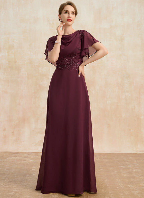 Robe Cérémonie Mousseline Luxueuse - gallery 1