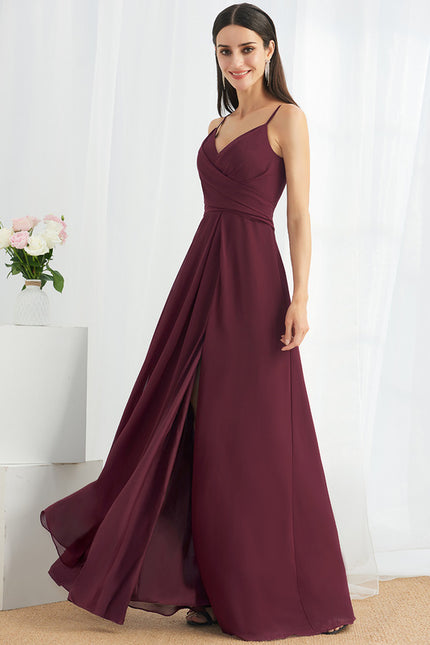 Robe Cérémonie Longue Volants Rose - gallery 3