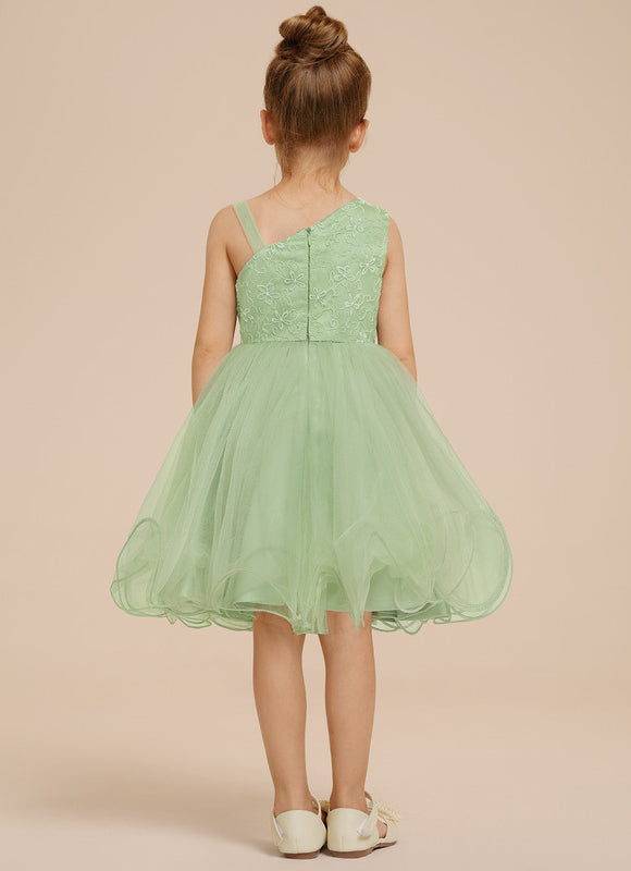 Robe Cérémonie Tulle Verte - gallery 5