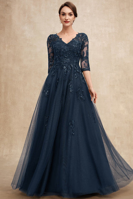 Robe Cérémonie Longue Tulle Ornée - gallery 1