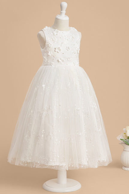 Robe Blanche Ado Ceremonie - gallery 5