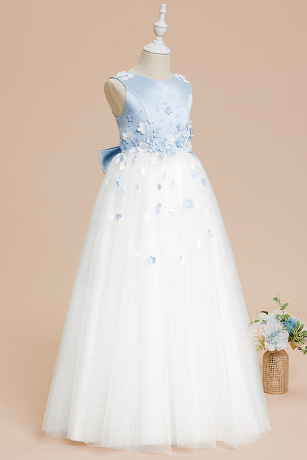 Robe Cérémonie Fleur Satinée - gallery 3