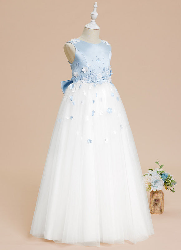 Robe Cérémonie Fleur Satinée - gallery 3