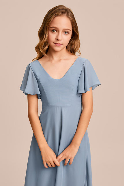 Robe Cérémonie Longue Vert Deau - gallery 4