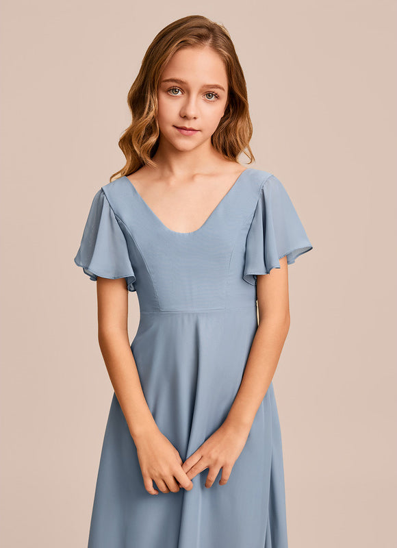 Robe Cérémonie Longue Vert Deau - gallery 4