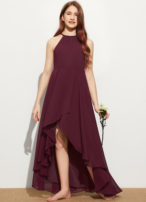 Robe Cérémonie Asymétrique Azur - gallery 1