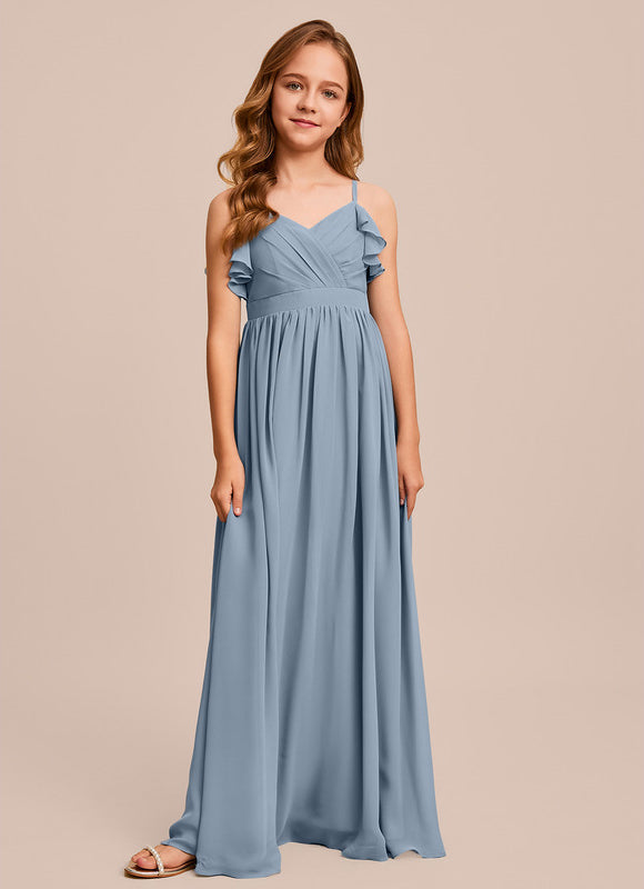 Robe Cérémonie Longue Vert Deau - gallery 4