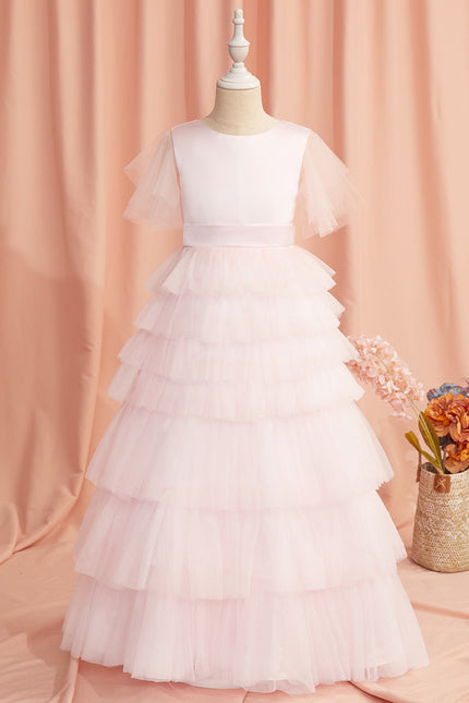 Robe Cérémonie Tulle Aquatique - gallery 1