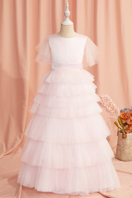 Robe Cérémonie Tulle Aquatique - gallery 1