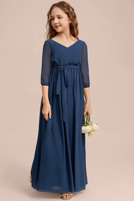 Robe Cérémonie Longue Vert Deau - gallery 7