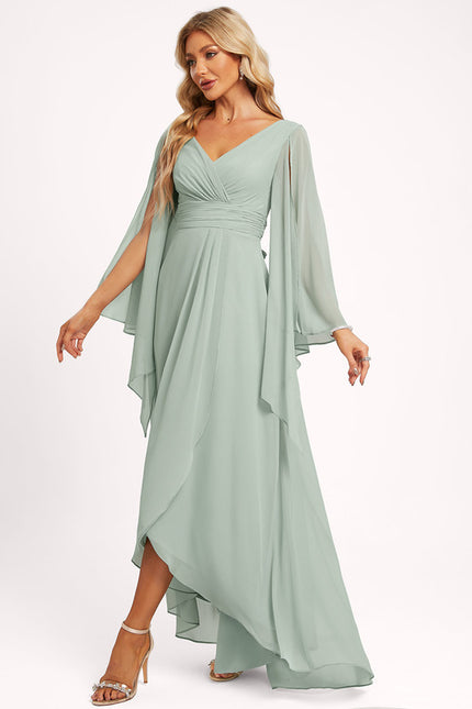 Robe Cérémonie Fluide Marine Élégante - gallery 6