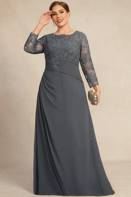 Robe Cérémonie Gris Élégant - gallery 6