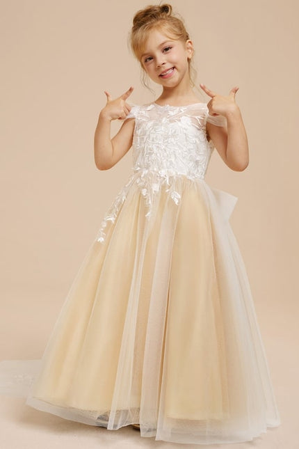 Robe Cérémonie Florale Élégante - gallery 6