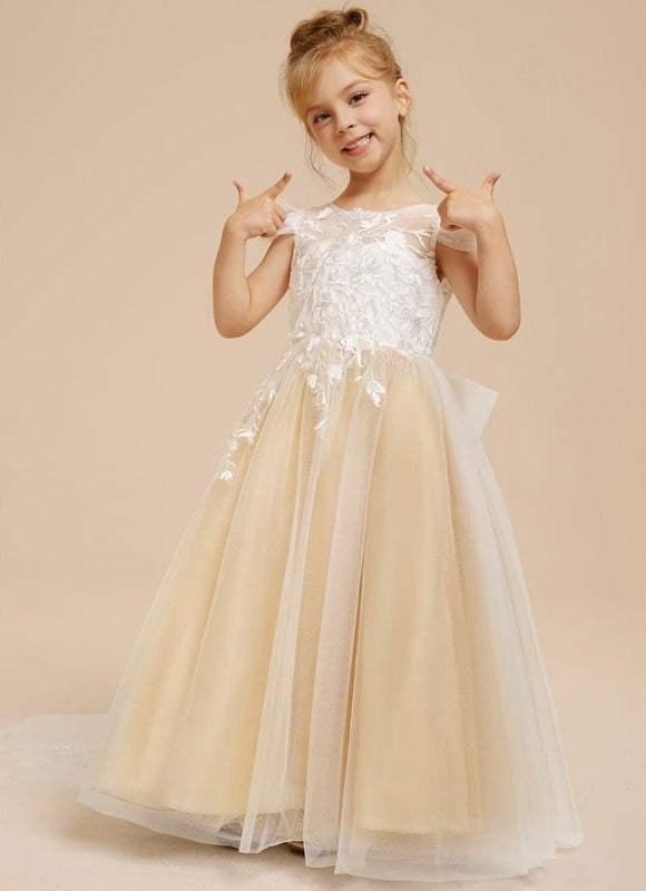 Robe Cérémonie Florale Élégante - gallery 6