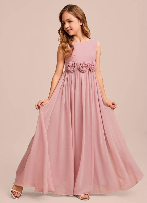 Robe Cérémonie Élégance Florale Rêveuse - gallery 3