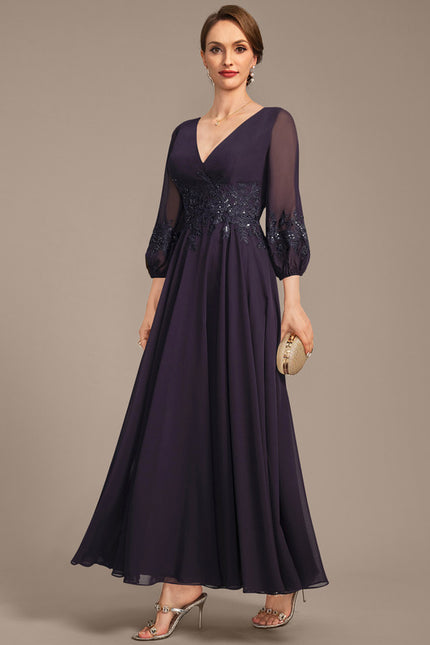 Robe Cérémonie Élégante Dentelle - gallery 2