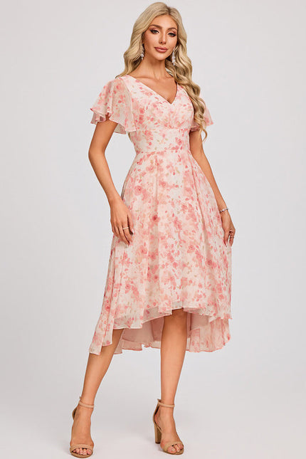 Robe Cérémonie Fluide Marine Élégante - gallery 3