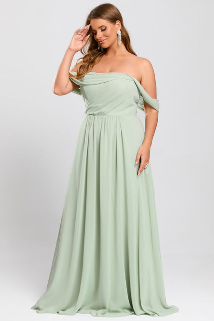 Robe Cérémonie Élégante À Décolleté - gallery 9