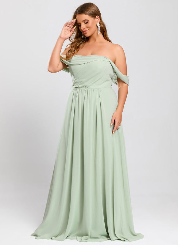 Robe Cérémonie Élégante À Décolleté - gallery 9